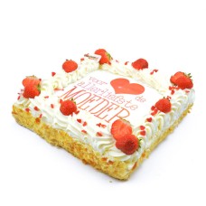 Mother's Day Cream Cake - 20 - 25 pepole